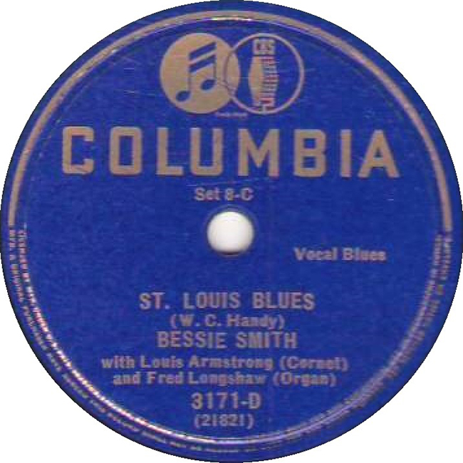 Single 5_The St Louis Blues_Bessie Smith - Blues Foundation